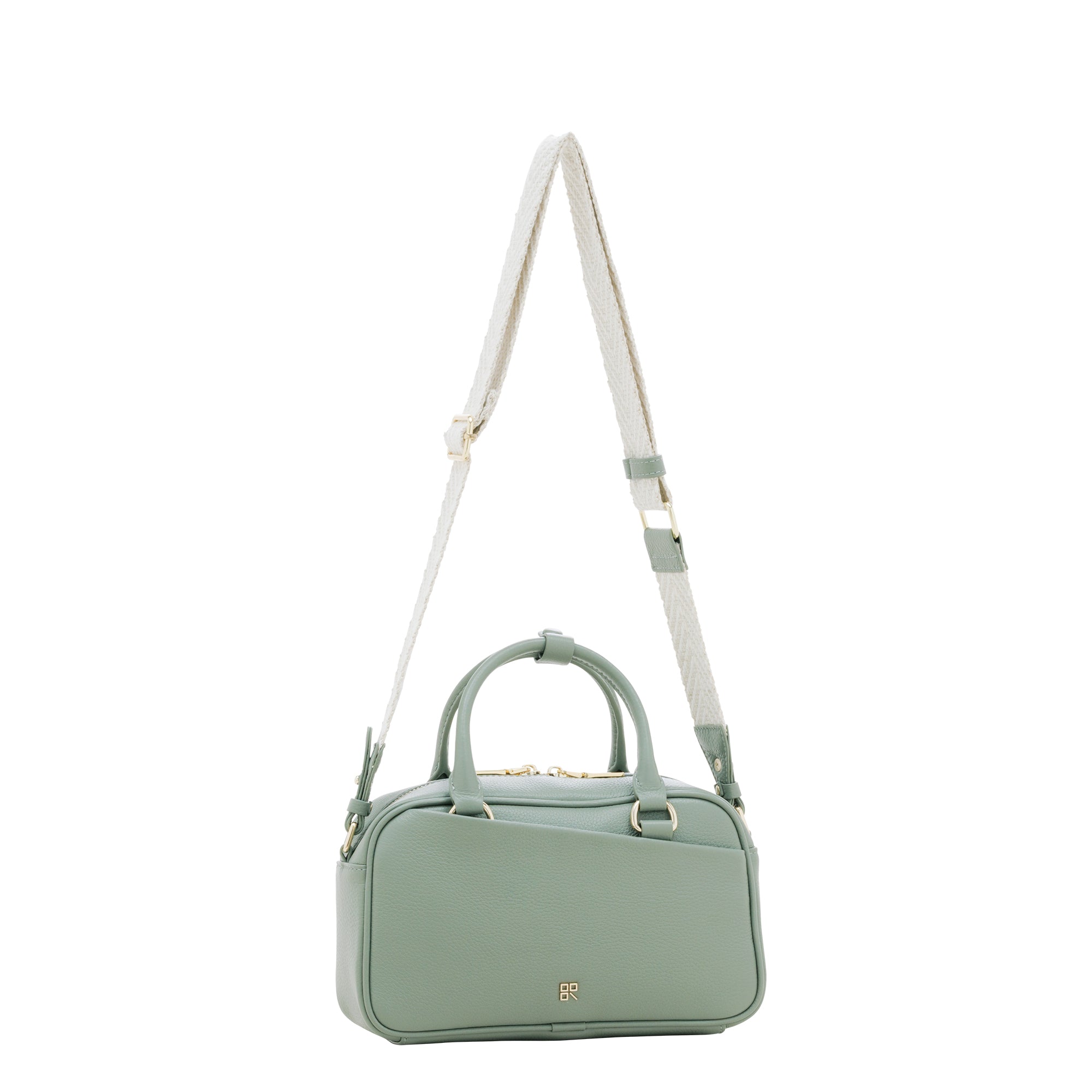 BIAS POCKET HANDBAG (Gray Green)