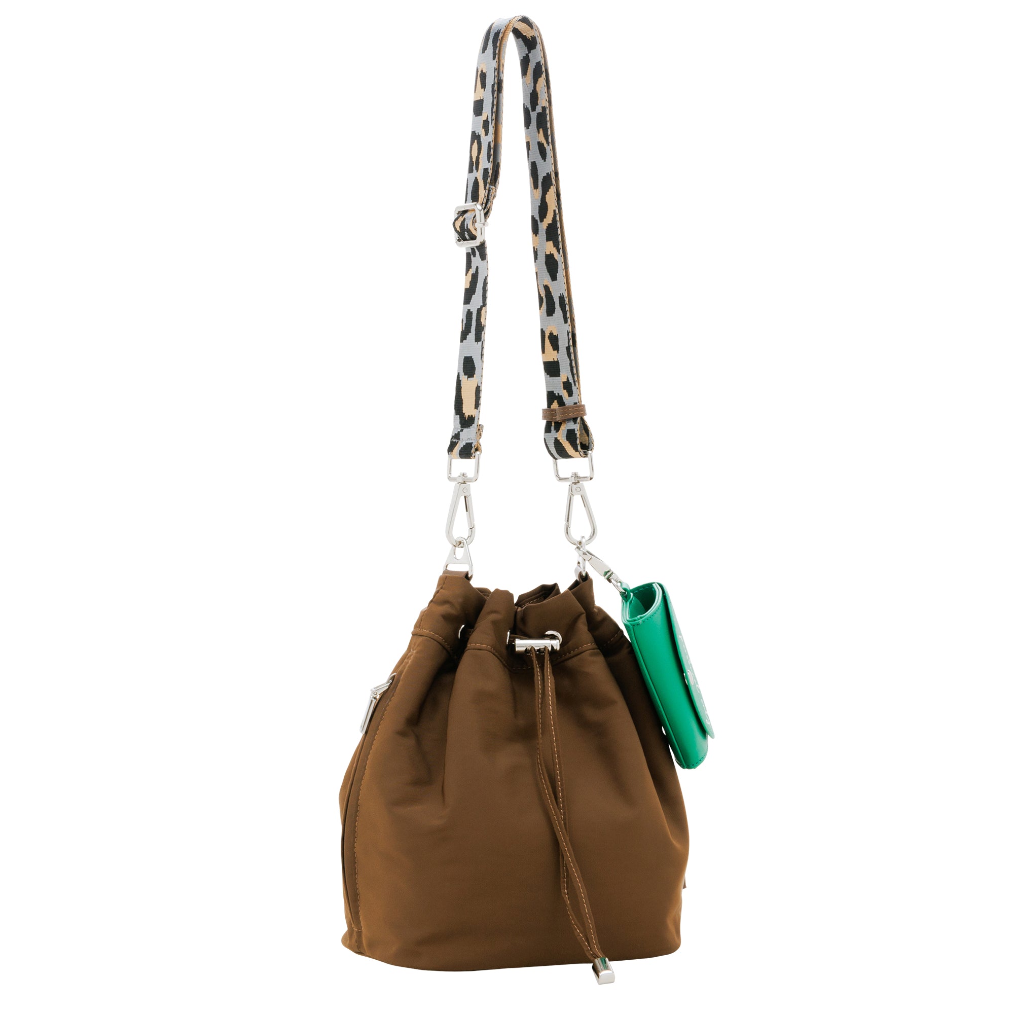 【予約販売】PL GATHER STRAP HANDBAG (Brown)