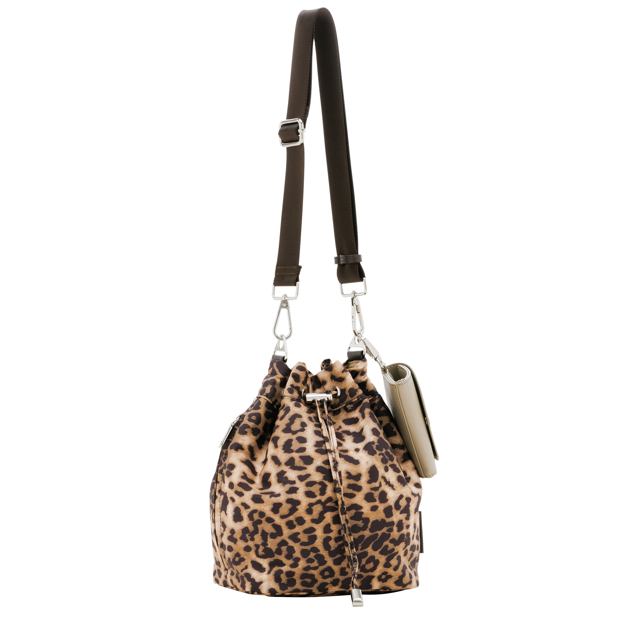 【予約販売】PL GATHER STRAP HANDBAG (Brown)