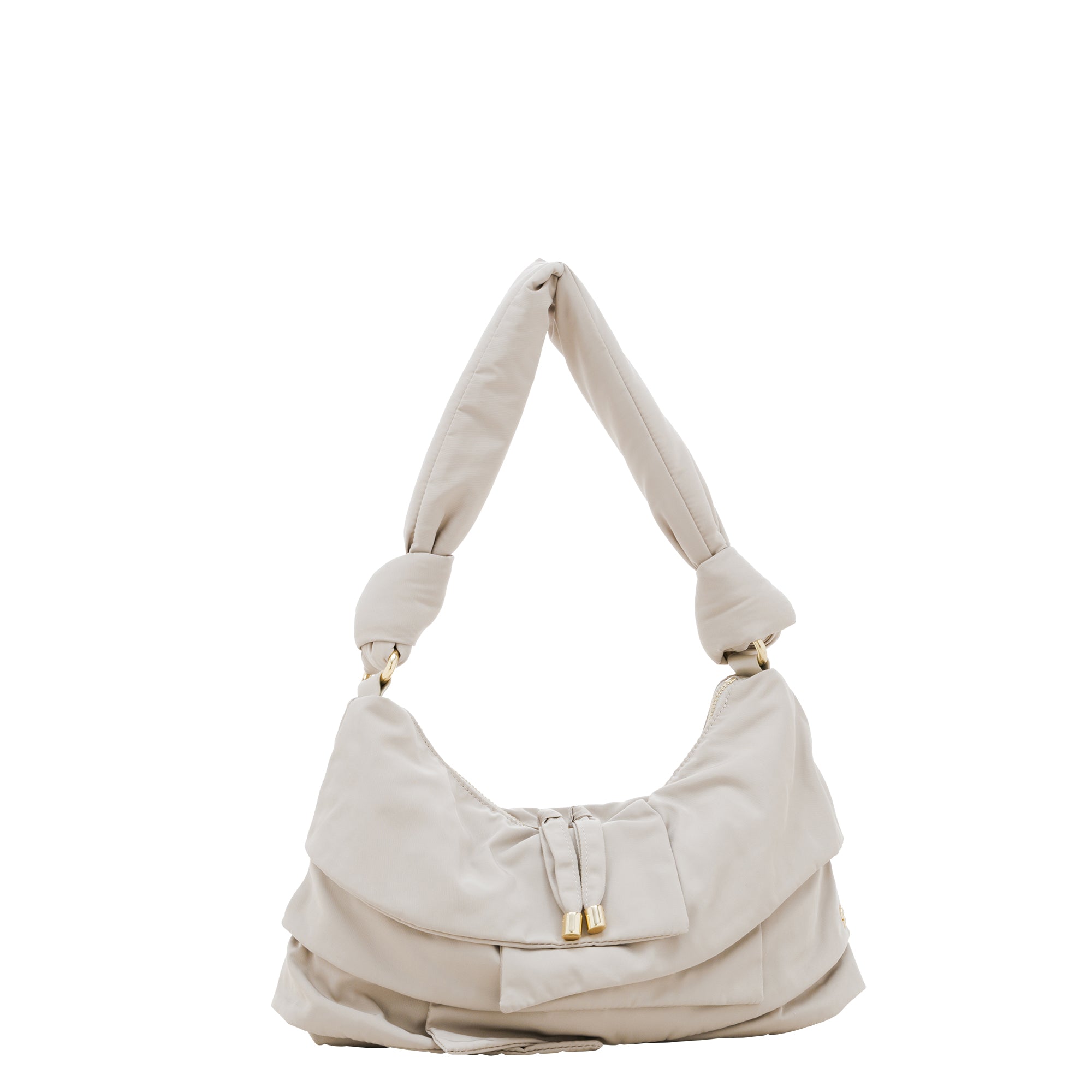 【予約販売】PL FRILLS HANDBAG (Ecru Beige)