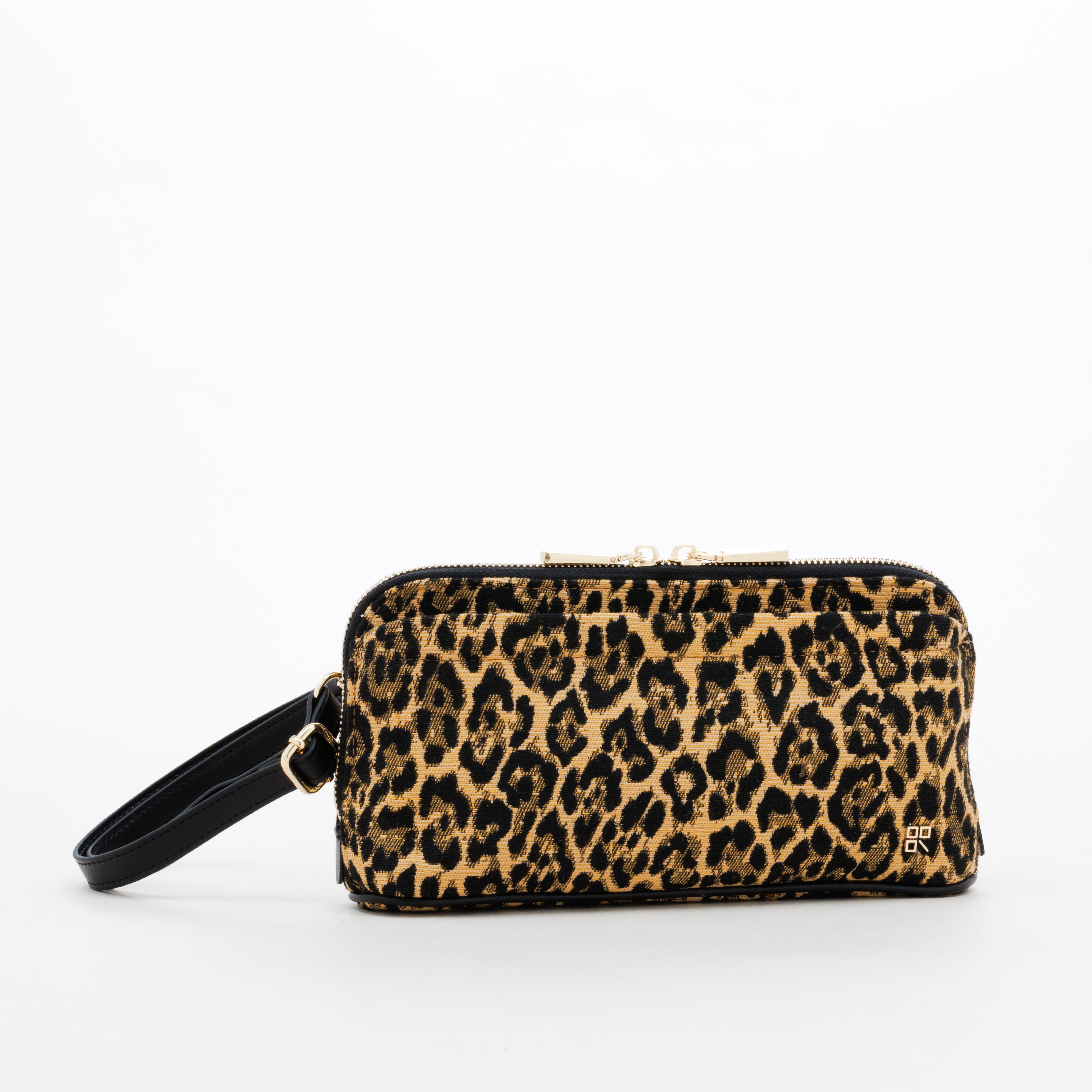 【予約販売】JQ TRAVEL CROSSBODY (Camel Leopard)