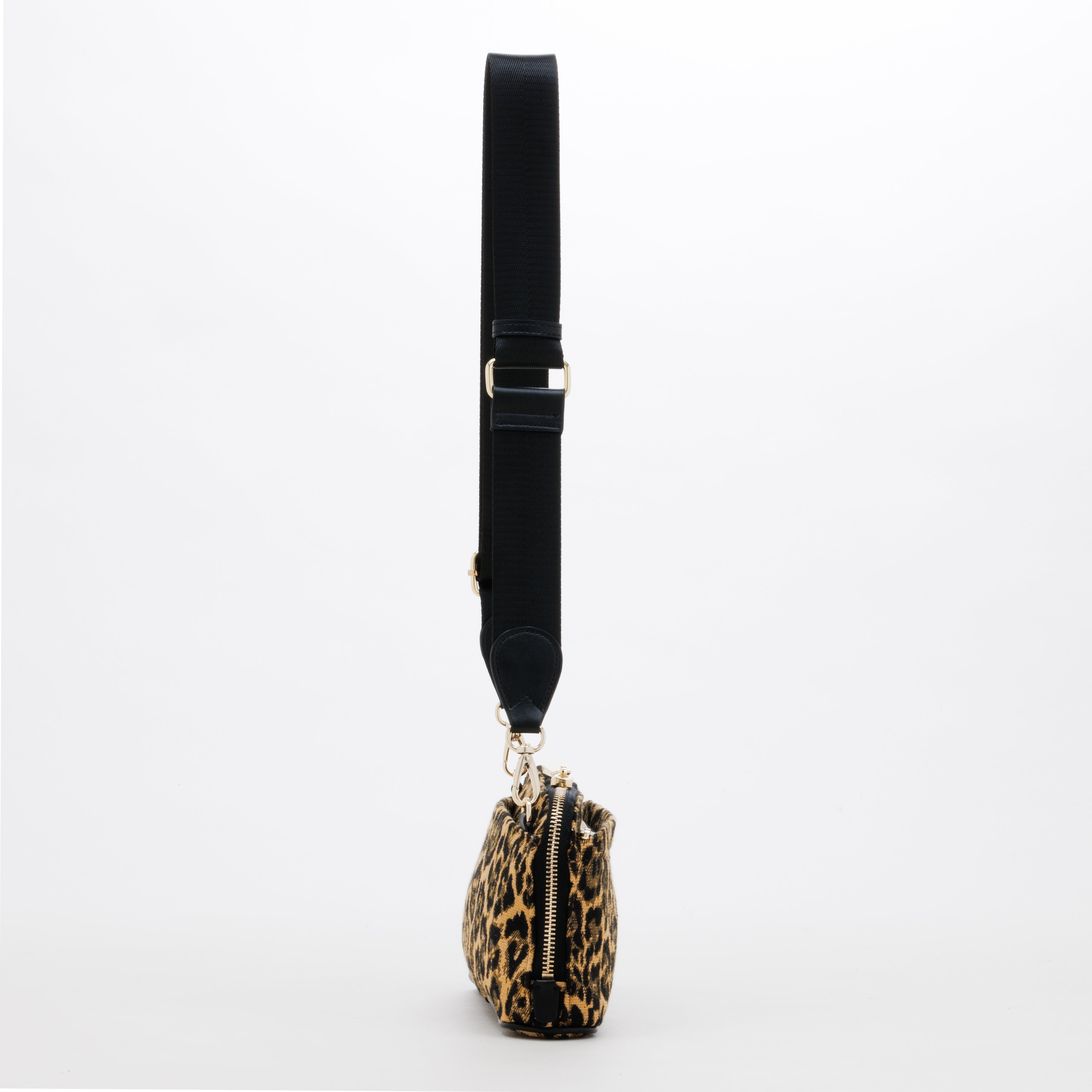 【予約販売】JQ TRAVEL CROSSBODY (Camel Leopard)