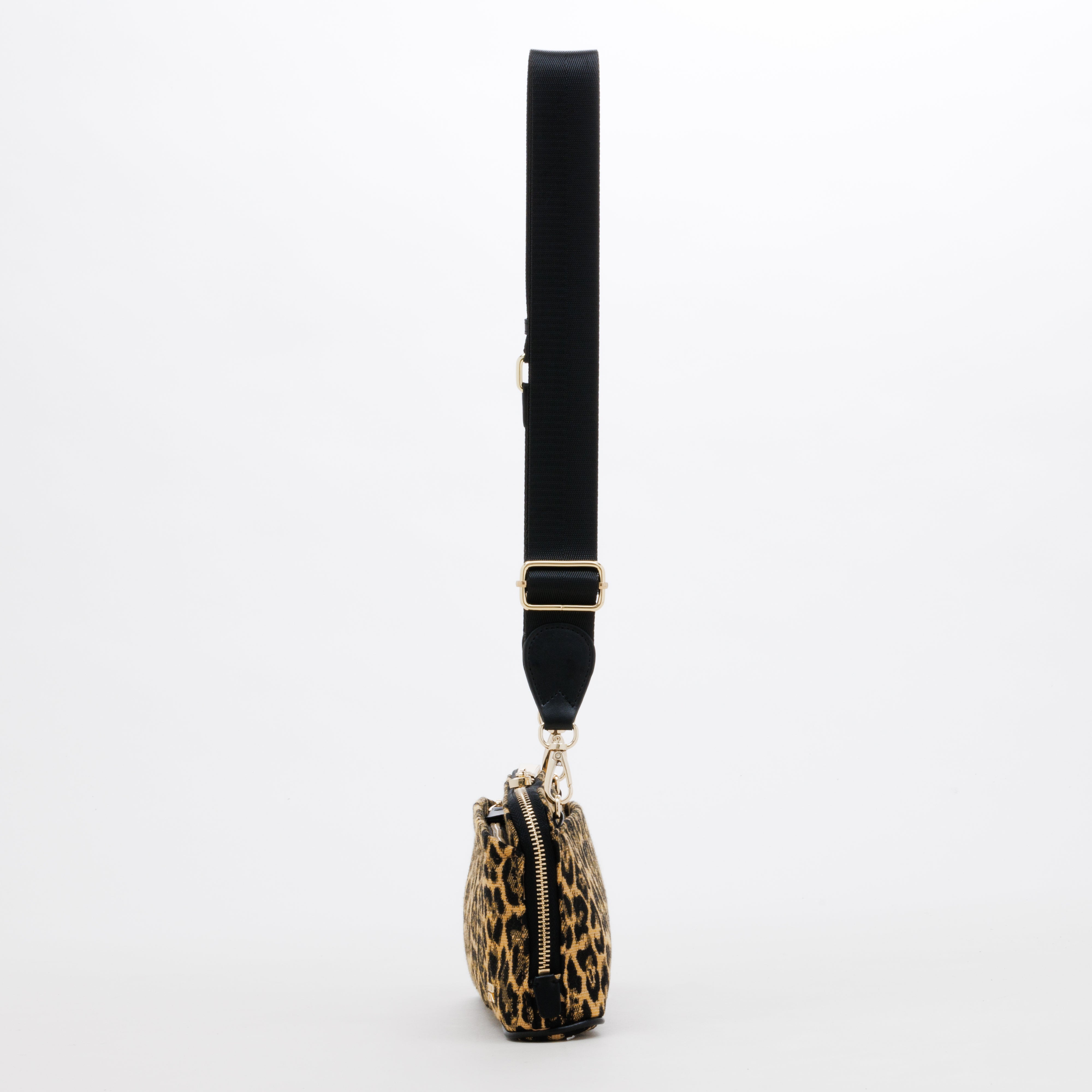 【予約販売】JQ TRAVEL CROSSBODY (Camel Leopard)