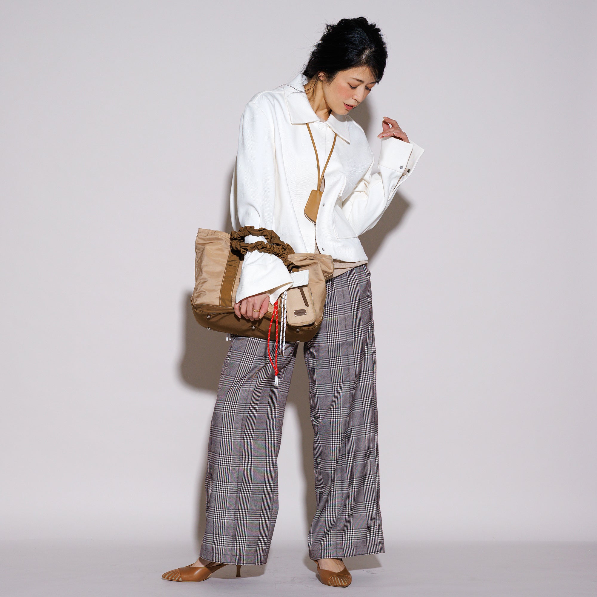 【予約商品】 PL GOOD CHARACTER TOTE L (Off White)