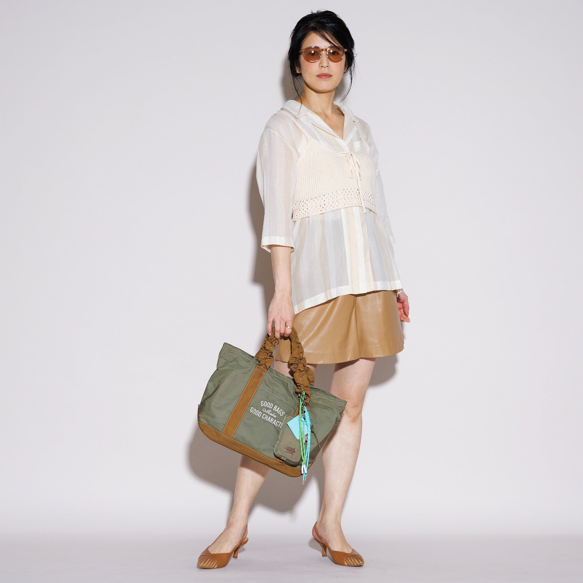 【予約商品】 PL GOOD CHARACTER TOTE L (Off White)