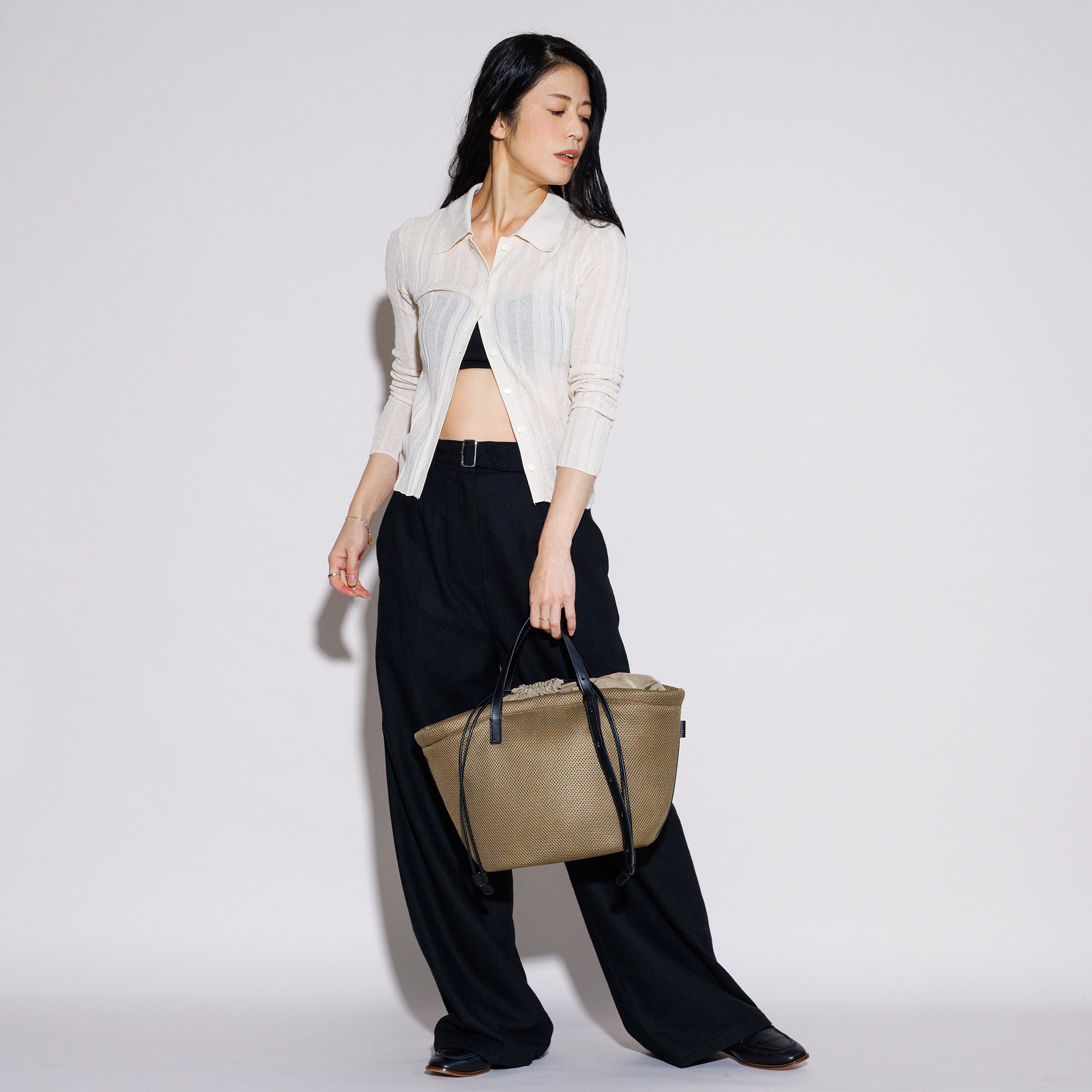 AM LAUNDRY TOTE L (Black)