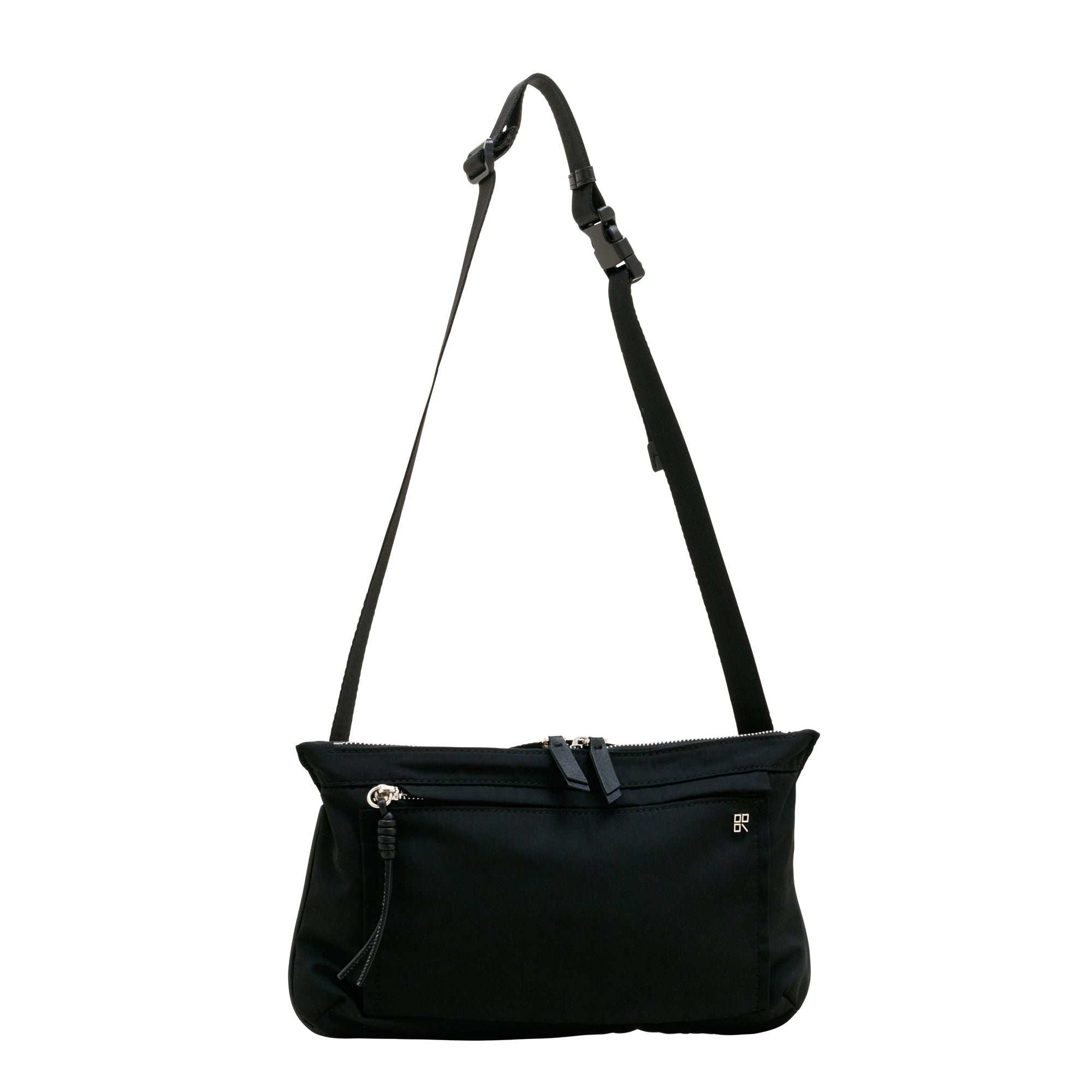 【予約商品】 PL FLAT CROSSBODY (Black)