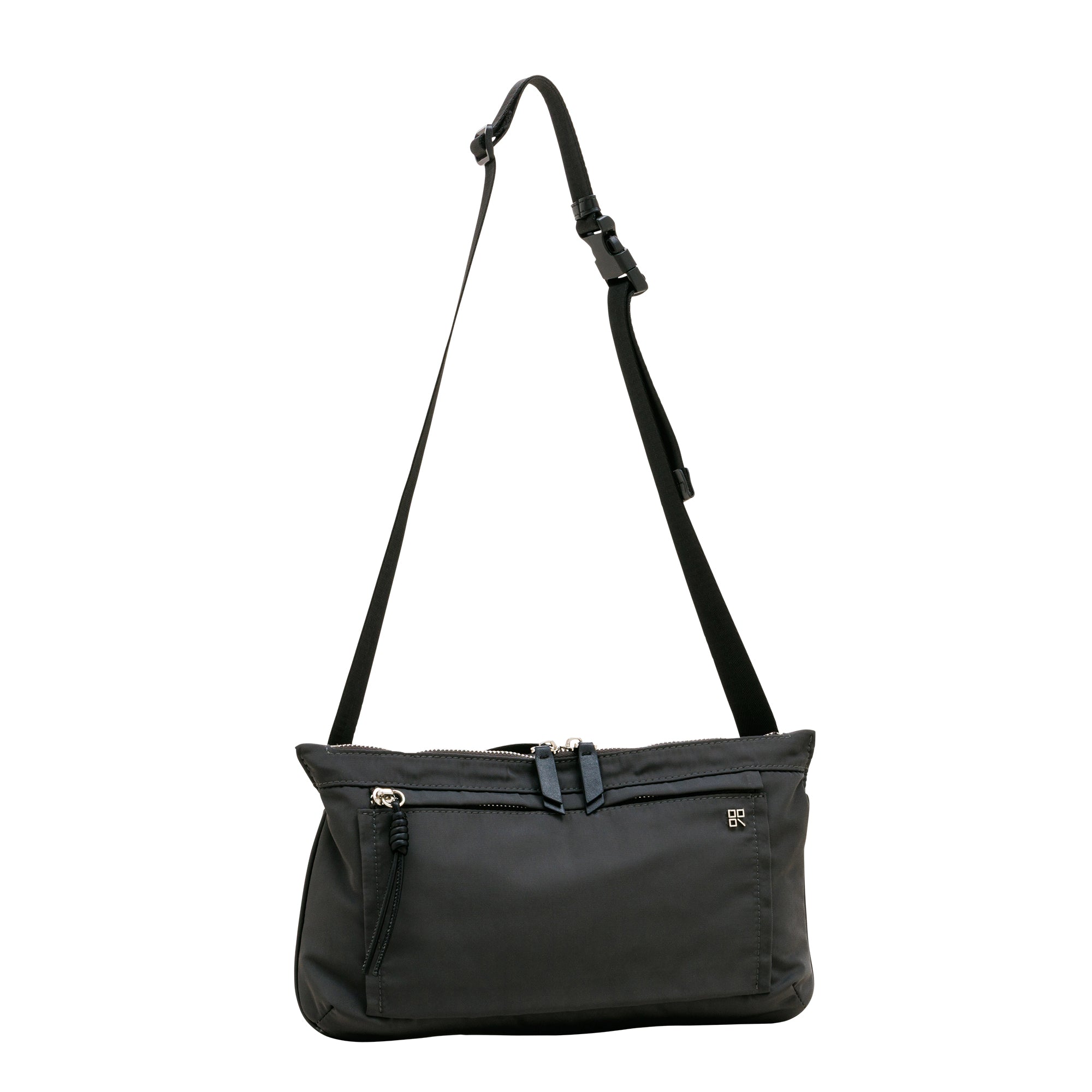 【予約商品】 PL FLAT CROSSBODY (Black)