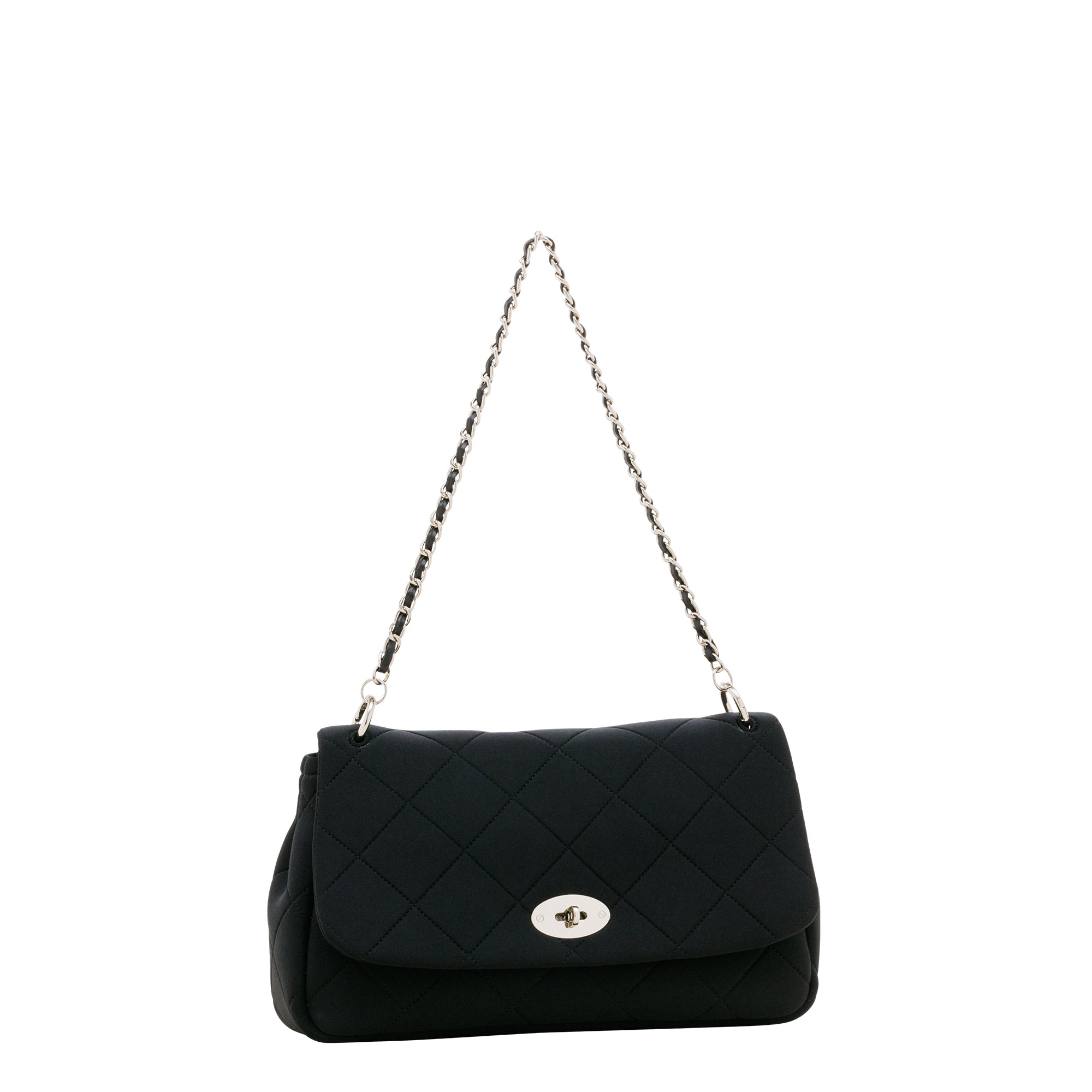 NP FLAP HANDBAG (Dark Brown)