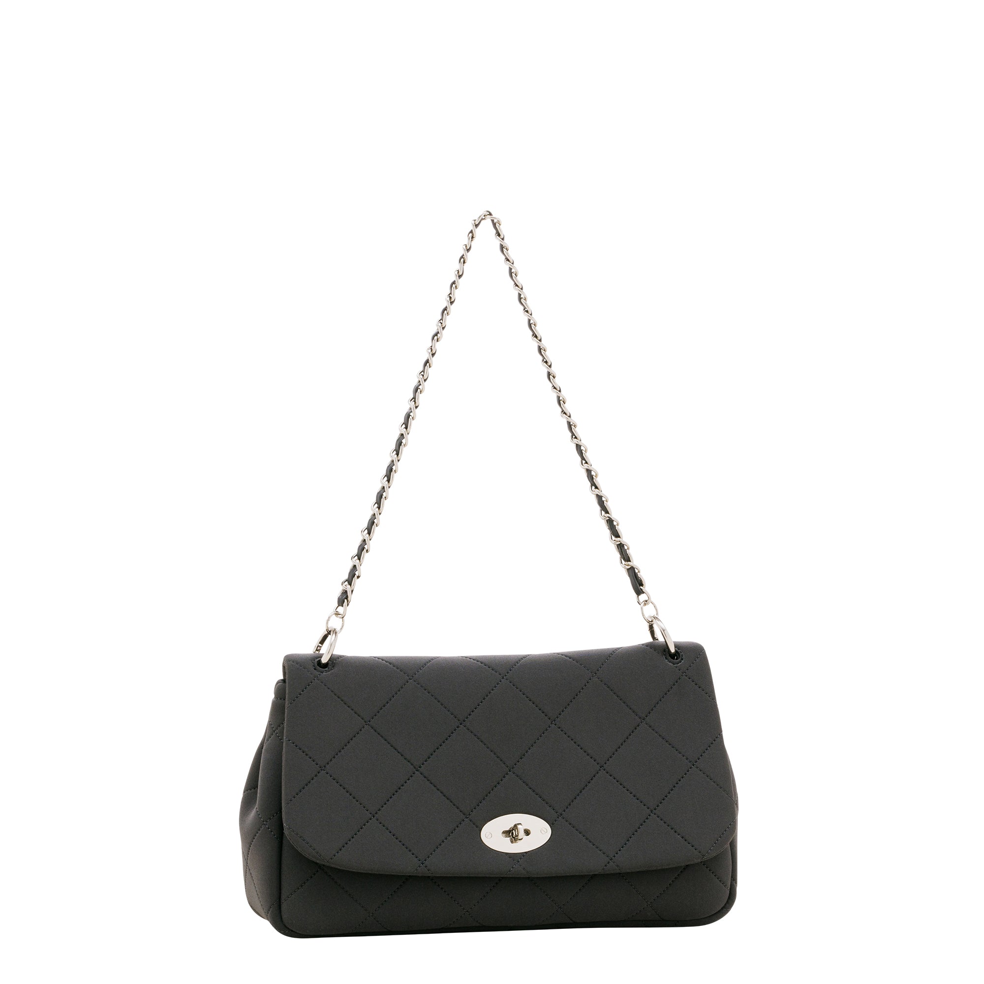 NP FLAP HANDBAG (Dark Brown)
